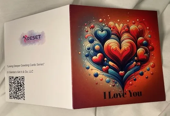 Card LD 005 - I Love You - “Loving Deeper Greeting Cards Series”